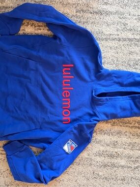 New York Rangers lululemon Steady State Pullover Hoodie - College Cobalt
